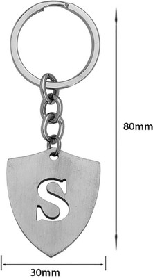 M Men Style English Alphabet Initial Charms Letter Initial S Alphabet Newsey202268 Key Chain