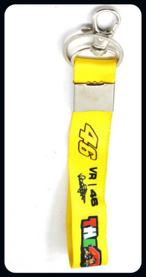 Meeko.com Premium Quality Fabric 46 VR Hook Key Chain for Bike Lover-A Key Chain