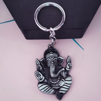 Sullery Hindu God of Beginnings Shree Ganesh Shiva' Son KeychainSulleryKey202245 Key Chain