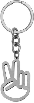 Shiv Jagdamba Personalised Shocker Hand Stainless Steel Keychain LCSKShiv028 Key Chain