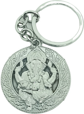 csp keychain Round LORAD GANESH JIkey chain Key Chain