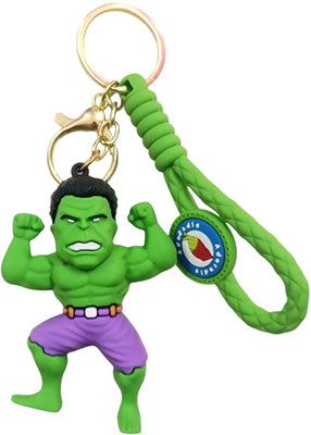 PEARLISH Hulk 3D Silicone Keychain Key Chain