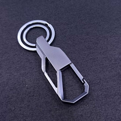 ZION Premium Quality Multipurpose car 7 Bike Keychain key Ring (Black) Key Chain