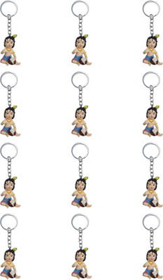 BLESSINGS Set Of 12 Krishna M Key Chain