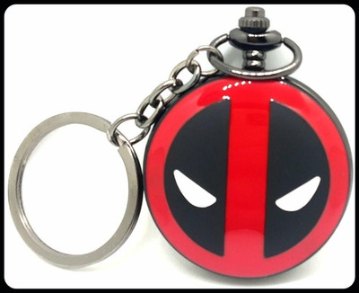 gtrp Trendy-Deadpool-Avengers-DC-Shaped-Multi-colour-Watch-Keychain Key Chain