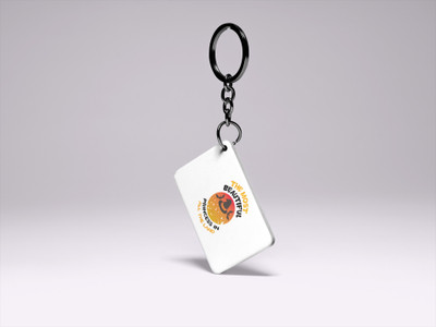 Rushaan The Most Beautiful Princess-Printed acrylic Keychain(Pack Of 2) Key Chain