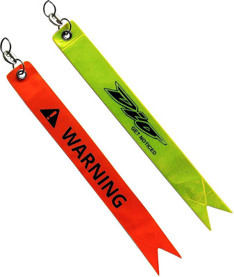 Meeko.com Keychain-Warning tag Fluorescent Reflector Dio scooters Key Chain