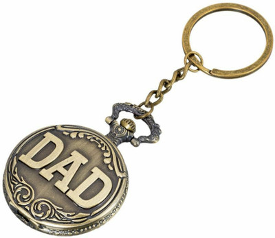gtrp Premium Vintage Dad Theme Designer Pocket Watch Key ring Gift Key Chain-New952 Key Chain