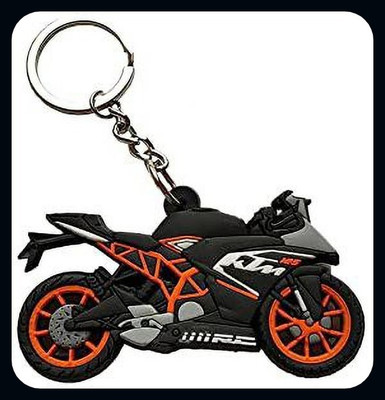 Meeko.com Black bike key chain-A Key Chain