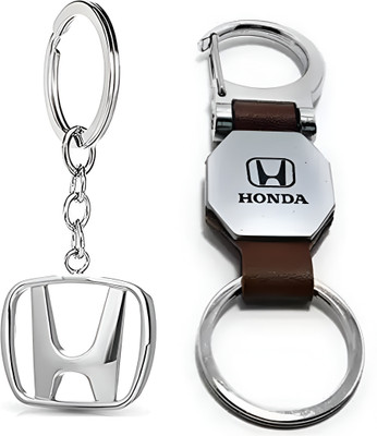 MAG BEE Styling Car /Compatible with Honda Combo Pack of 2 Car-kC698 Key Chain