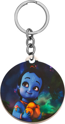 Sullery Religious Littile Krishna Polymer Keychain SulleryKeyP22 Key Chain