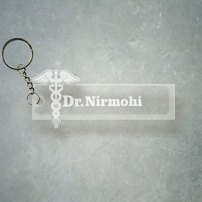 SY Gifts Doctor Logo Desigh With Nirmohi Name Key Chain