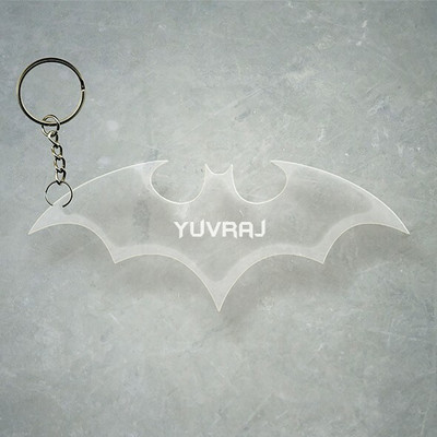 SY Gifts Batman Logo Desigh With Yuvraj Name Key Chain