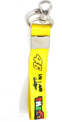Meeko.com Premium Quality Fabric 46 VR Hook Key Chain for Bike Lover Key Chain