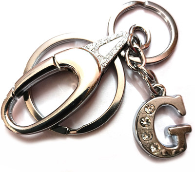 ShopTop Letter 'G' keychain with hook 01k Key Chain