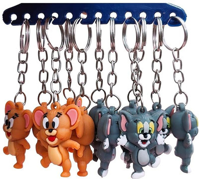 Tera13 Return Gifts Metal Keychain rubber Keychain, Cartoon Keychain Key Chain
