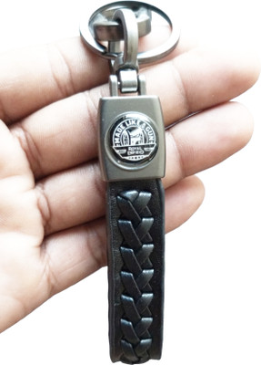 CRAZYGOL Made like gun Lather Hook Metal Bike keyachian pack of 1 Key Chain