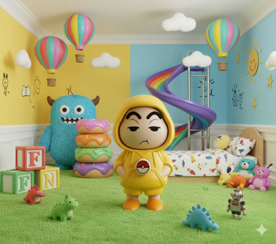 GUNNU Face Changing Keychain with 3 Expressions 3D Cartoon Character Toy Key Holder .5 Key Chain