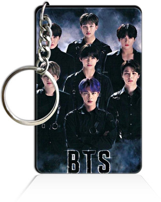 Party Gift Printed Wooden Rectangle Hero key ring Keychain PGRQ255KY (213) Key Chain