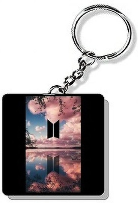 Photolab BTS Logo Art Art Keychain Key Chain