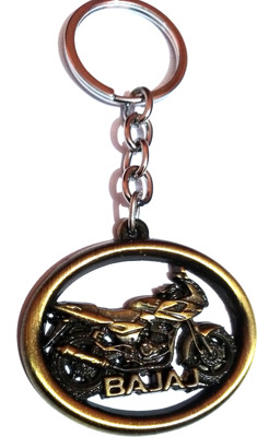 BAJAJ keychain for pulsar bike design metal Key Chain