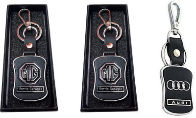 GSV MG,Audi logo Leather hook Keychain best quality keychain Key Chain