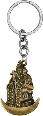M Men Style Religious Jesus Virgin Mary Charm Catholic Keychain SKey202415 Key Chain