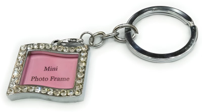 swagtreg Metal Stone Photo frame Key Chain