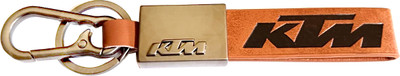 KTM Premium Leather Keychain and Keyring Key Chain