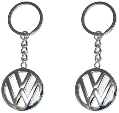 GSV VolkswagenLogo silver Keychain keychain_J839 Key Chain