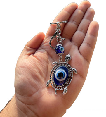 Auto Emporium Evil Eye Turtle Keychain For Luck Key Chain