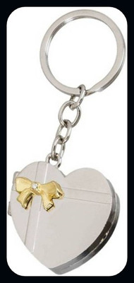 BBG BBG_Heart-shape Photo Frame for gifting purposes keychain-A Key Chain