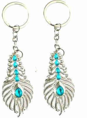 Jainsburys Combo of Peacock Feather keychain & Best quality keychain Key Chain