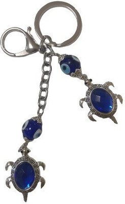 GKCH keychain-Dual Tortoise Beautiful Evil Eye Key Chain