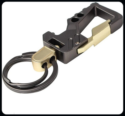 gtrp Keychain-Stylish double ring hook metal for cars and bike Key Chain