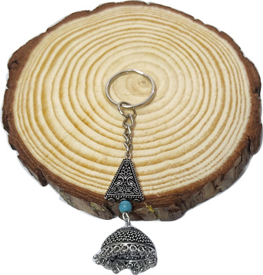 heeva creation Oxidised keychain & purse hanging With beads. Key Chain