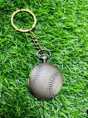 GKM Premium quality Tennis Ball theme design pocket watch keychain for boys Key Chain