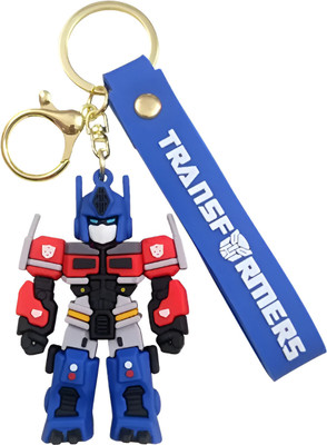 Wonderwhimzy Premium Robot Action 3D Rubber Silicon Keychain for Kids & Adults gifts boys bag Key Chain
