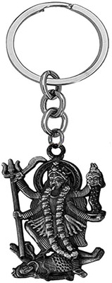 AFH Goddess Kali/Maa Kali/Mahakali Grey Religious Keychain for Men and Women Key Chain