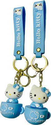 Next Gen Keychains Cup Kitty 3D pvc premium quality combo set keychain Key Chain