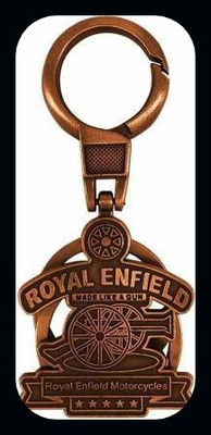 gtrp Keychain-STYLIDH ROYAL ENFIELD - MOTORCYCLE COPPER RUSTY LOOK Key Chain