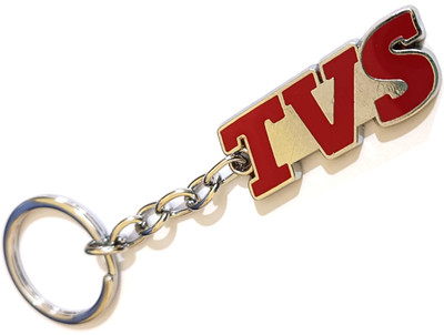 TVS Red metal Key Chain