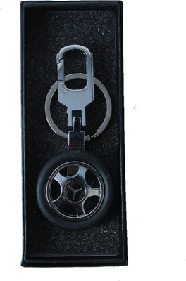 GKCH keychain-Mercedes Benz Imported Spinning Tyre Key Chain