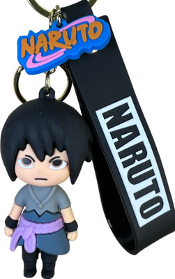 Kraft Crate 'Sasuke Uchiha' Inspired 3D Rubber Keychain – Anime Gifts & Collectibles | Key Chain