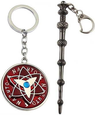 Meeko.com Spinning naruto and harry porter keyring for men and women Key Chain