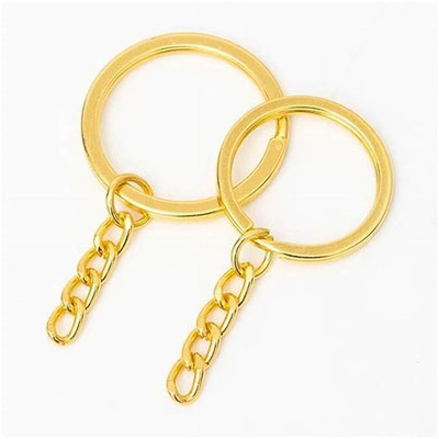 ASHMKART Golden Keychain Key Chain