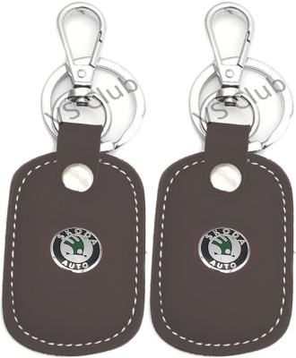 VS Club COMBO_SKODA_BIG_BLACK_BROWN Key Chain