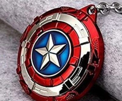 Jai shree Ram keychain Captain America Rotating Keychain Key Chain