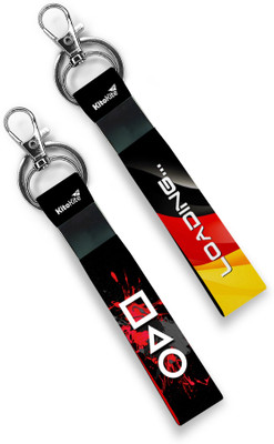 KitoKite Gamer Combo Set | Loading & Console Icons | Pack of 2 Key Chain