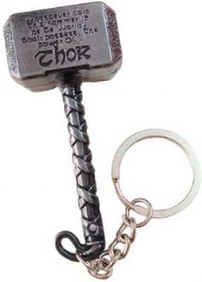 PEARLISH Thor Hammer Solid Metal Keychain Key Chain